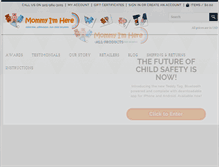 Tablet Screenshot of mommyimhere.com